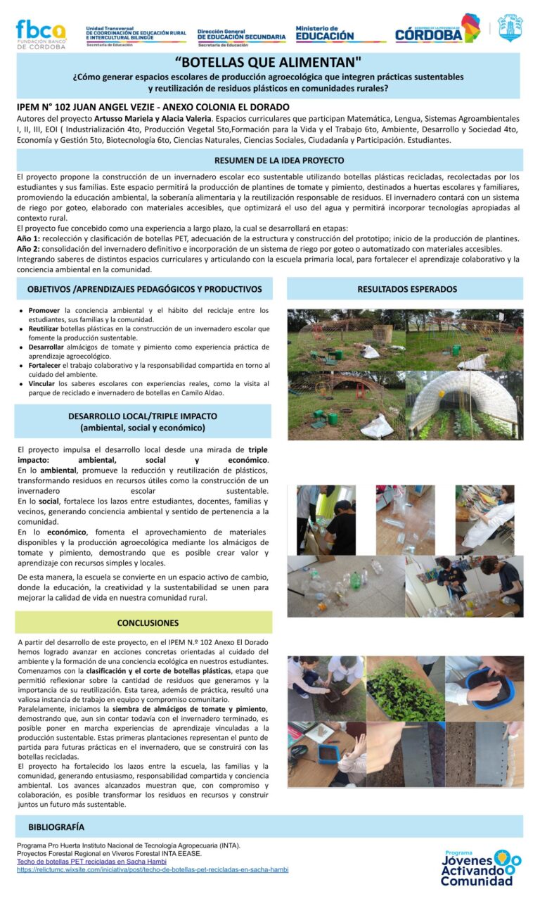 IPEM 102 ANEXO COLONIA EL DORADO