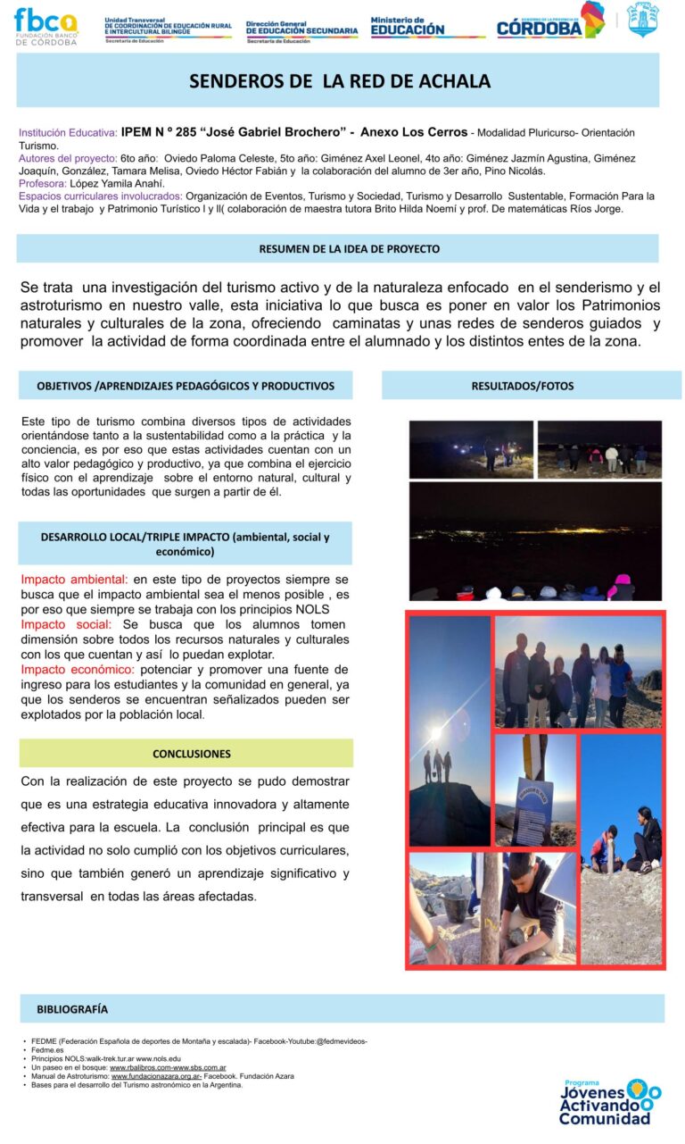 IPEM 285 ANEXO LOS CERROS