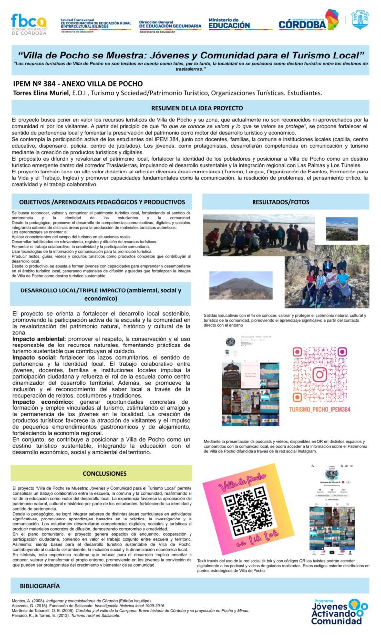 IPEM 384 ANEXO VILLA DE POCHO