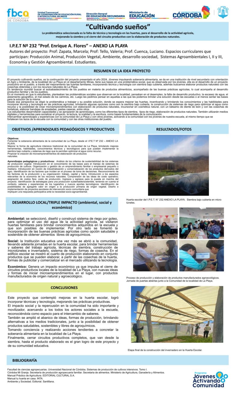 IPET 232 ANEXO LA PLAYA